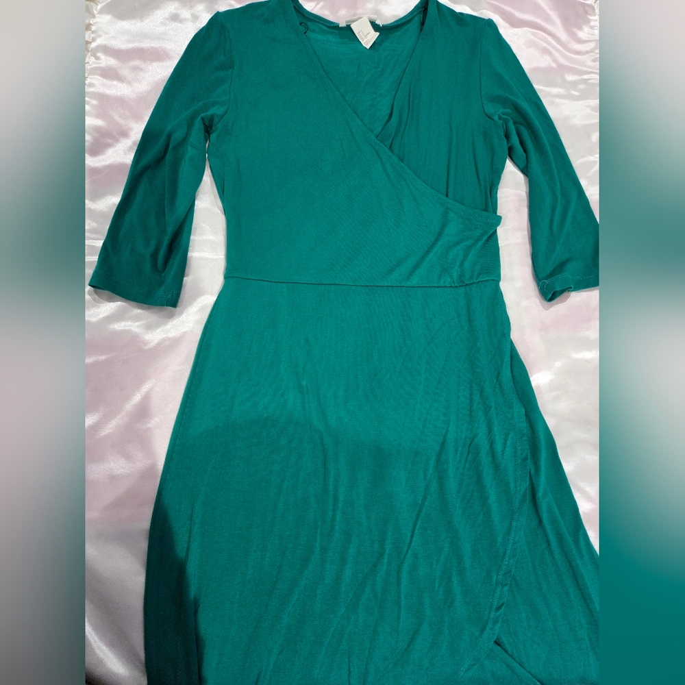H&M Emerald Green Dress